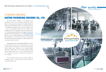 الصين Bestar Packaging Machine Co., Ltd ملف الشركة