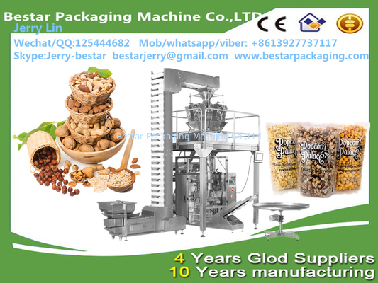 آلة تعبئة الفول السوداني الكاشيو الحبوب العمودية BSTV-520CZ 100g,200g,300g,500g,800g,1KG,2KG2.5 كيلو