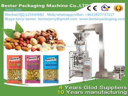 آلة تعبئة المكسرات بساك زيب بيستار BSTV-620AZ 100g,200g,300g,500g,800g,1KG,2KG2.5 كيلو