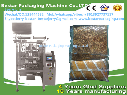 آلة تعبئة صلصة ملء معجون Doypack pouch Rotary Packing bestar آلة تعبئة