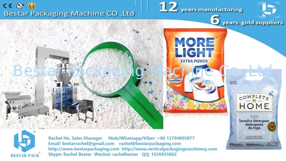 آلة تعبئة مسحوق detergent Bestar لتعبئة أكياس 100g BSTV-160A