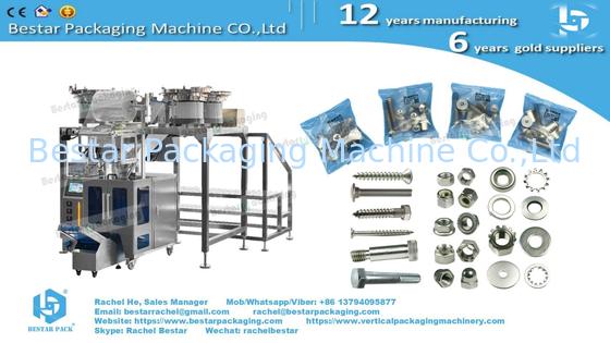 المسامير المكسرات غسالات الأجهزة آلة التعبئة التلقائية مع وظيفة العد والإطعام اليدوي