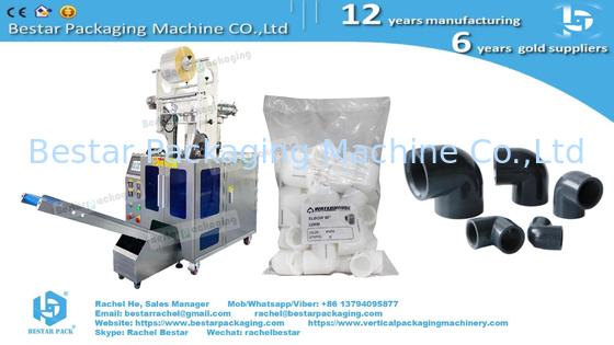 Plastic elbow fitting packing machine with automatic counting function