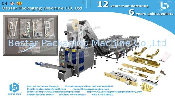 Counting packing machine bucket conveyor type with 12 bowls, customized enclosure and checkweigher
